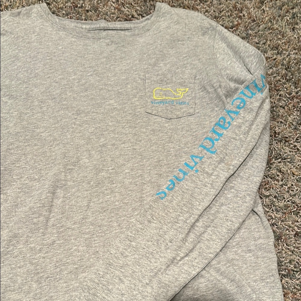 Vineyard Vines Gray Long Sleeve Shirt